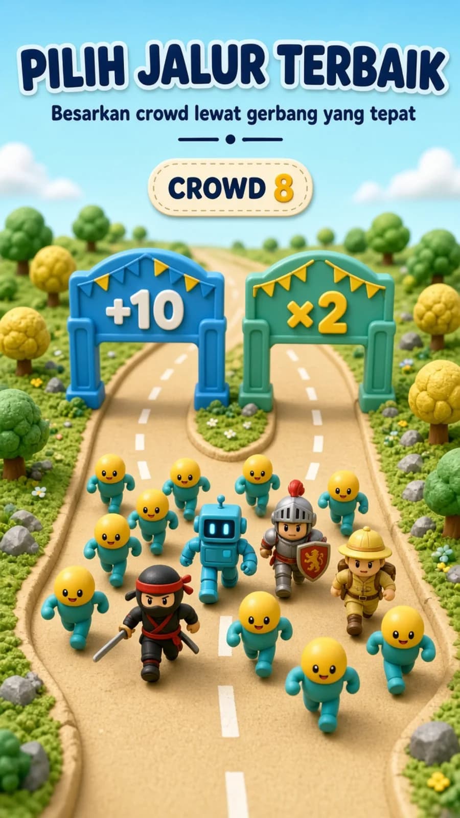 Crowdigo gameplay screenshot 1