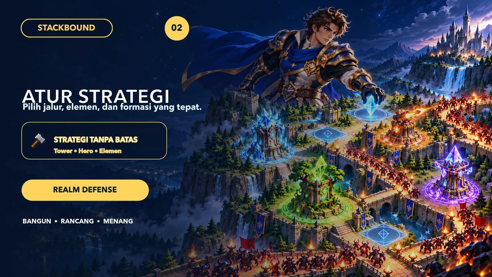 Stackbound: Realm Defense gameplay screenshot 2
