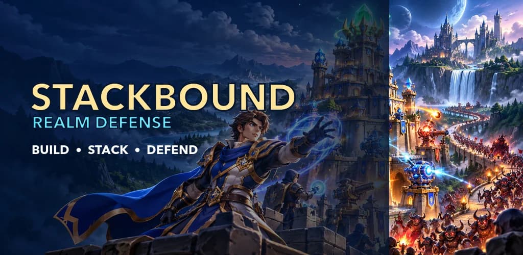 Stackbound fantasy world